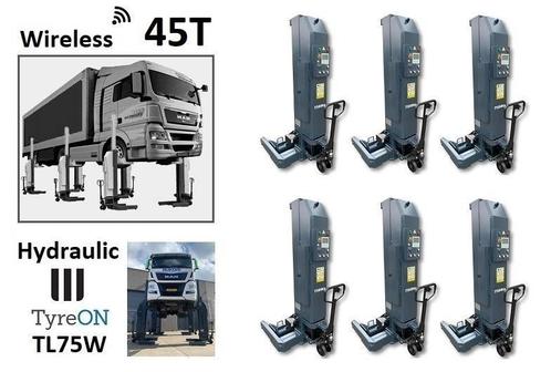 45T Mobiele Hefkolommen - Draadloos - Accu Aangedreven, Auto's, Vrachtwagens