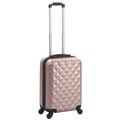 vidaXL Harde koffer ABS roségoud, Sieraden, Tassen en Uiterlijk, Koffers, Nieuw, Verzenden