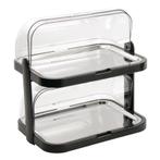 Gekoelde RVS rolltop display dubbel | 440x320x440(h)mm APS, Verzenden, Nieuw in verpakking