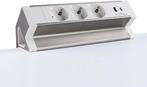 Stekkerdoos met USB - Verlengsnoer - Verlengkabel - 1,8M - Z, Verzenden, Nieuw
