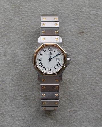 Cartier - Santos Octagon - AC17.90gr - Unisex - 1990-1999 beschikbaar voor biedingen