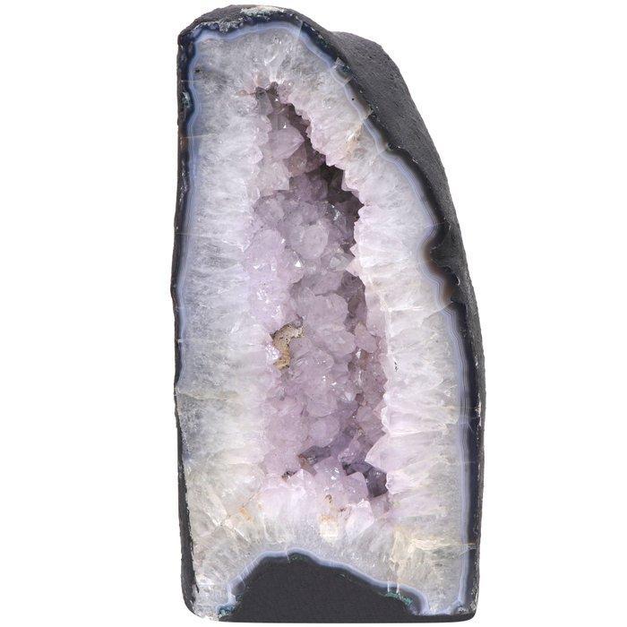 amethist - Geode - 38x18x16 cm- 13 kg, Verzamelen, Mineralen en Fossielen