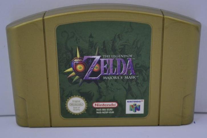 The Legend of Zelda - Majoras Mask (N64 EUR), Spelcomputers en Games, Games | Nintendo 64, 1 speler, Zo goed als nieuw, Verzenden