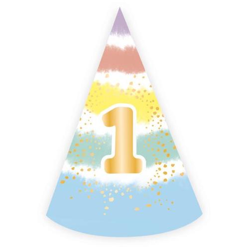 Feesthoedje 1 Jaar, Hobby en Vrije tijd, Feestartikelen, Nieuw, Verzenden