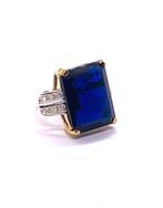 Zonder Minimumprijs - Statement ring - 9 kt. Geel goud,, Sieraden, Tassen en Uiterlijk, Antieke sieraden
