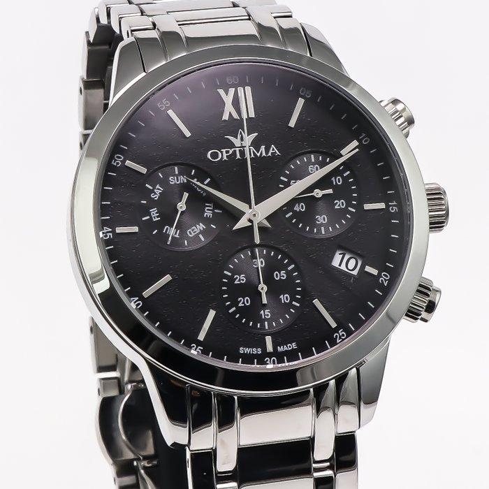 Optima - Swiss Chronograph - OSC450-SS-3 - Zonder, Sieraden, Tassen en Uiterlijk, Horloges | Heren