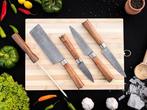 Smith - Keukenmes - Kitchen knife set - Japanse olijfhout en, Antiek en Kunst