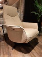 Relaxfauteuil Mantani zandbeige **SHOWROOMMODEL**, Huis en Inrichting, Fauteuils, Nieuw, Stof
