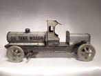 merk onbekend - Olietankwagen Wind-Up Tin Toy Truck -