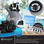 KESSER® Zandfilter - Zandfilterpomp - 10200L/u - Grijs, Verzenden, Zo goed als nieuw