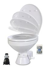 Jabsco Elektrisch Toilet Quiet Flush Stil Regular 24V Spoelw, Watersport en Boten, Bootonderdelen, Ophalen of Verzenden, Nieuw