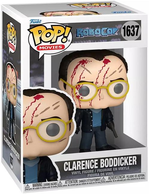 Funko Pop! - Robocop Clarence Boddicker #1637 | Funko -, Verzamelen, Poppetjes en Figuurtjes, Nieuw, Verzenden