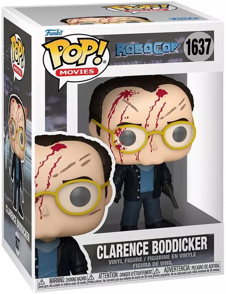 Funko Pop! - Robocop Clarence Boddicker #1637 | Funko -, Verzamelen, Poppetjes en Figuurtjes, Nieuw, Verzenden