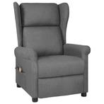 Massagestoel Lichtgrijs - Relax Fauteuil retourdeal! -35%, Ophalen of Verzenden, Nieuw, Grijs