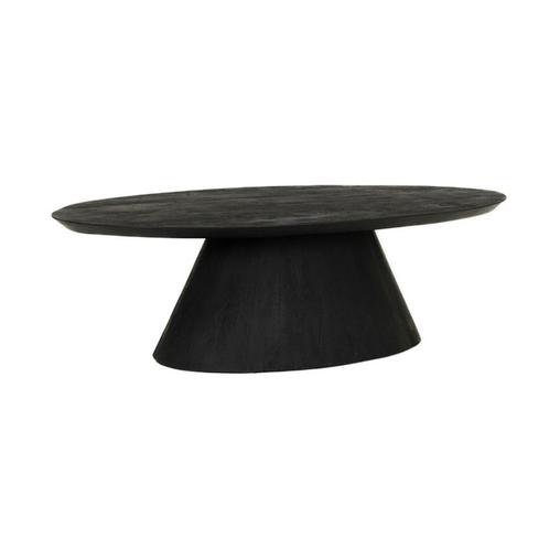 *WOONWINKEL* Tower Living Premana Mangohouten Salontafel Zwa, Huis en Inrichting, Tafels | Salontafels, Nieuw, Verzenden