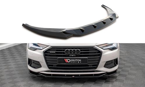 Voorspoiler V.1 Audi A6 C8 Maxton Glans Zwart, Auto-onderdelen, Carrosserie en Plaatwerk, Ophalen of Verzenden
