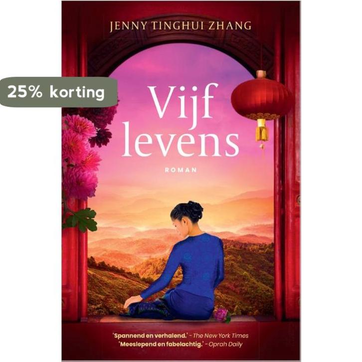 Vijf levens 9789402710472 Jenny Tinghui Zhang, Boeken, Romans, Gelezen, Verzenden