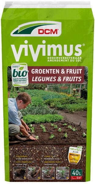 DCM Bio Vivimus® Groenten & Fruit 40L, Tuin en Terras, Aarde en Mest, Ophalen of Verzenden