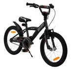 2Cycle Biker Kinderfiets - 18 inch - Zwart, Verzenden, Nieuw, 18 inch