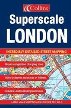 Collins superscale London atlas by HarperCollins (Spiral, Boeken, Atlassen en Landkaarten, Gelezen, Verzenden