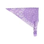 Haarband Bandana - Paisley Patroon - Wit Paars, Nieuw