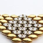 Halsketting - 18 karaat Geel goud, Witgoud - 1.00ct. tw., Nieuw