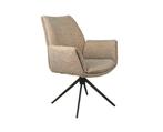 Eetkamerstoel Lisboa poot Moon draaibaar zwart - be amazing, Huis en Inrichting, Stoelen, Ophalen of Verzenden, Nieuw
