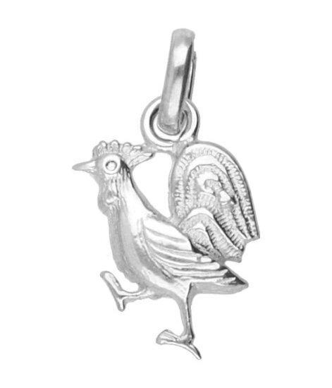 Zilveren Haan kettinghanger, Sieraden, Tassen en Uiterlijk, Kettinghangers, Verzenden