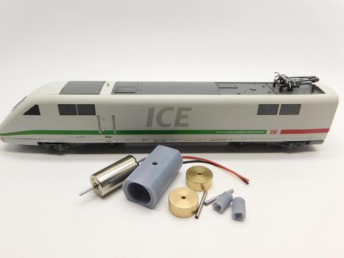 micromotor TTI003C ombouwset voor  Tillig ICE, BR 401, Hobby en Vrije tijd, Modeltreinen | Overige schalen, Gelijkstroom, Overige typen
