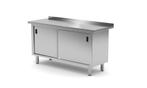 Wandwerktafel Met Kast - Gelast | Hendi Profi Line | 1600x60, Ophalen of Verzenden, Nieuw in verpakking