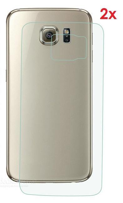 2 STUKS Galaxy S6 Edge Plus Transparant Folie Achterkant Pro, Telecommunicatie, Mobiele telefoons | Hoesjes en Frontjes | Samsung