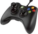 Xbox 360 controller bedraad zwart origineel, Spelcomputers en Games, Spelcomputers | Xbox | Accessoires, Verzenden, Nieuw
