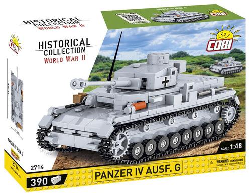 Cobi WW2 2714 - Panzer IV Ausf G (Leger bouwsets), Kinderen en Baby's, Speelgoed | Bouwstenen, Nieuw, Verzenden