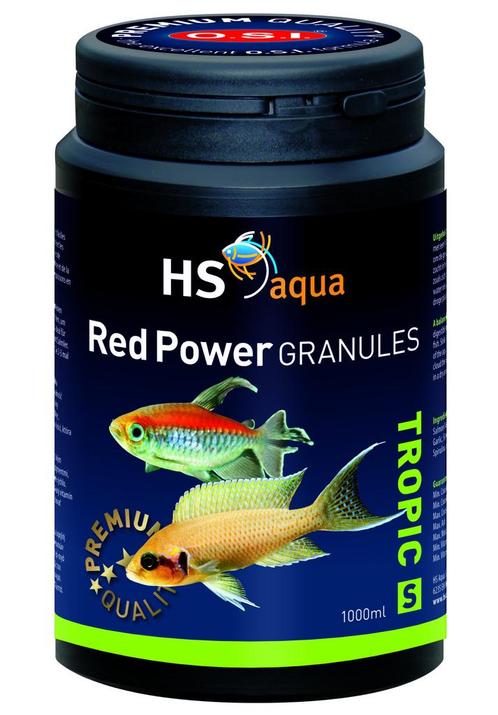 HS Aqua Red Power Granules S 1000 ml., Dieren en Toebehoren, Vissen | Aquaria en Toebehoren, Nieuw, Ophalen of Verzenden