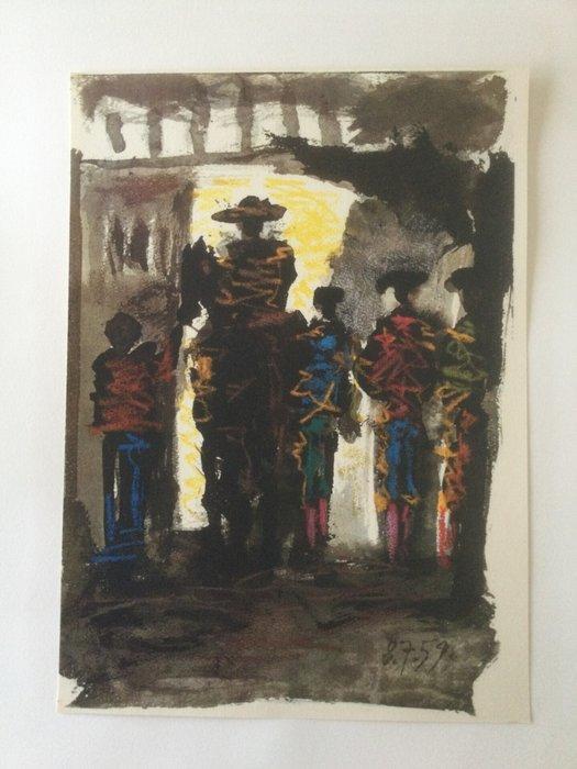 Pablo Picasso (1881-1973) - Picador a caballo, Antiek en Kunst, Antiek | Overige Antiek