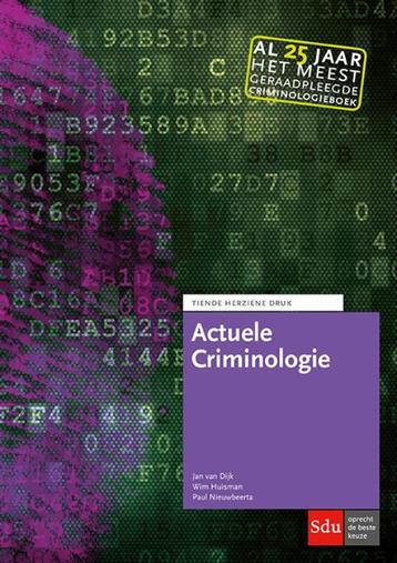 Actuele criminologie 9789012402279 beschikbaar voor biedingen