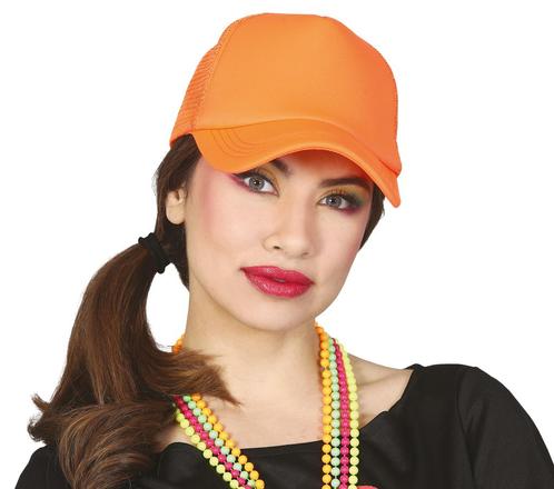 Neon Oranje Pet, Hobby en Vrije tijd, Feestartikelen, Nieuw, Verzenden