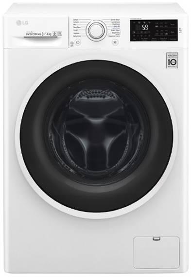 Lg F4j6tm0w Wasmachine 8kg  1400t, Witgoed en Apparatuur, Wasmachines, Zo goed als nieuw, Voorlader, 85 tot 90 cm, Ophalen of Verzenden