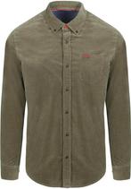 NZA Overhemd Omar Fine Corduroy Olijfgroen maat M Heren, Kleding | Heren, Overhemden, Verzenden, Nieuw, Groen, New Zealand Auckland