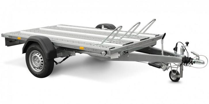 Motortrailer Stema STM tot 3 motoren 210x153cm 1000kg geremd, Auto diversen, Aanhangers en Bagagewagens, Ophalen