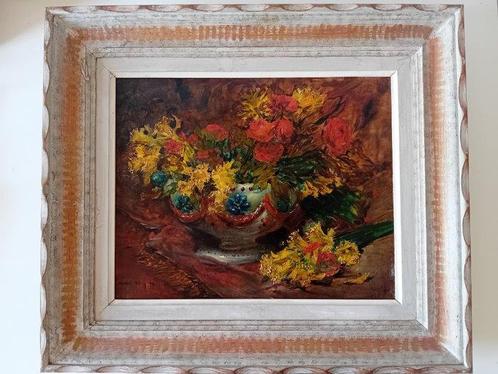 François Martin-Kavel (XIX ème) - bouquet de fleurs, Antiek en Kunst, Kunst | Schilderijen | Klassiek