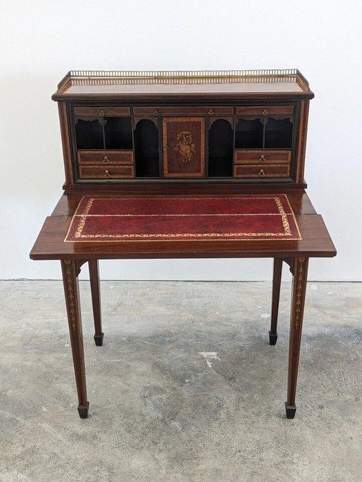 Schrijftafel - Hout, Messing, Antiek en Kunst, Antiek | Overige Antiek