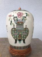 Vaas - Hout, Porselein - China (Zonder Minimumprijs), Antiek en Kunst