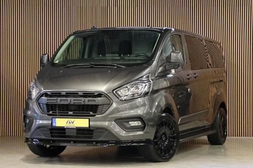 Ford Transit Custom 2.0 TDCI L2H1 Raptor Edition | L+R Schui, Auto's, Bestelauto's, Onderhoudsboekje, Lease, Zwart, Handgeschakeld