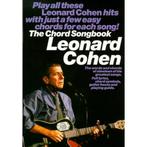 Wise Publications Leonard Cohen: Chord Songbook voor gitaar, Verzenden, Nieuw