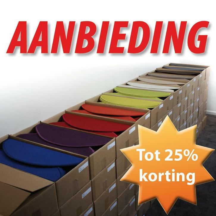 Kwalitatieve trapmatten/Halve maantjes in vele soorten, Huis en Inrichting, Stoffering | Vloerbedekking, 75 m² of meer, Tapijt