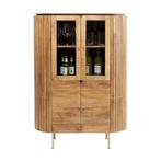 *WOONWINKEL* Kare Design Grace Ovale Buffetkast Mangohout, Huis en Inrichting, Kasten | Buffetkasten, Verzenden, Nieuw