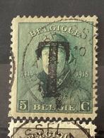 België 1919 - Strafport-zegels : Helm met opdruk T - 9, Postzegels en Munten, Postzegels | Europa | België, Gestempeld