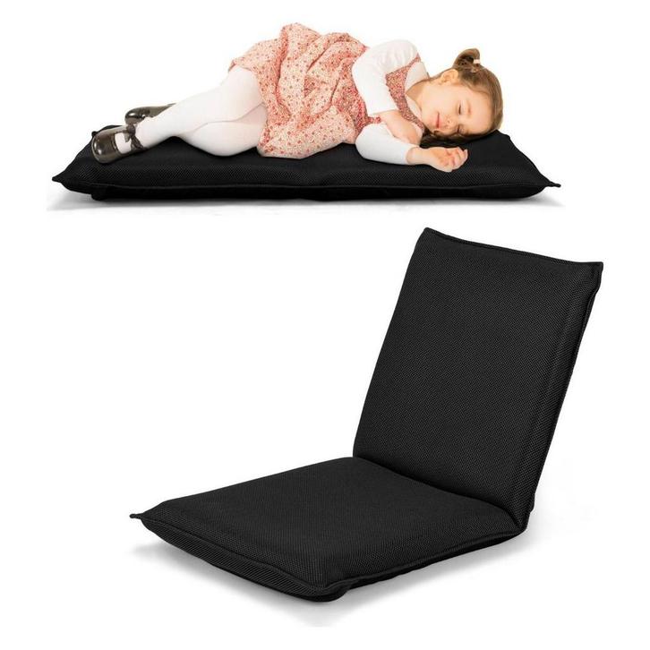 Trendmix Vloerstoel met 6-Traps Verstelbare Rugleuning –, Huis en Inrichting, Stoelen, Ophalen of Verzenden