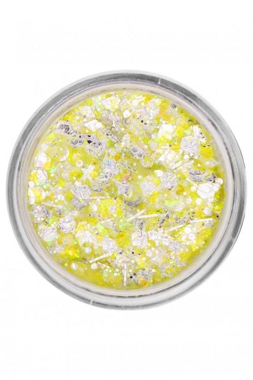 PXP Pressed Chunky Glitter Creme Neon Yellow Candy 10ml, Hobby en Vrije tijd, Feestartikelen, Nieuw, Verzenden
